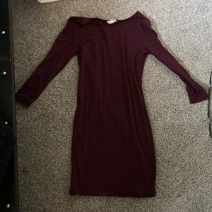 Maroon dress